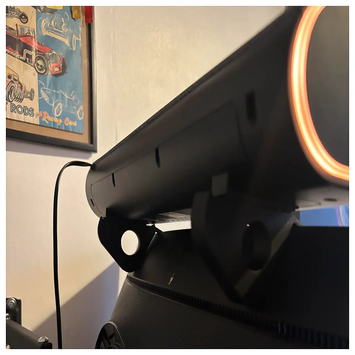 g3 monitor speaker mount bracket replacement for curved gaming audio holder