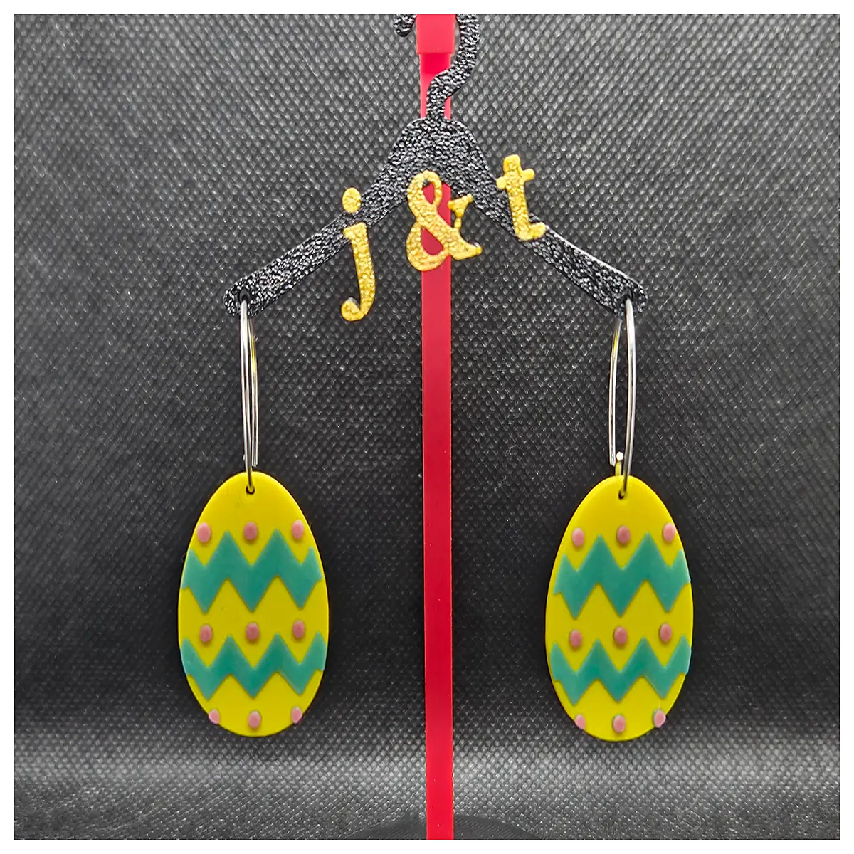 cute bunny rabbit egg drop earrings for women spring easter party jewelry pastel gold silver hoop studs