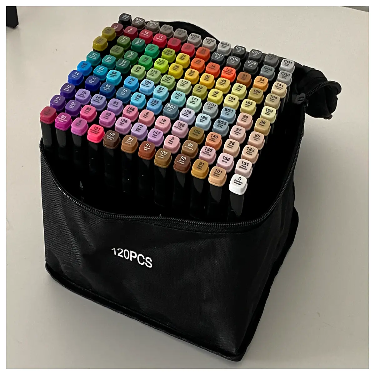 Standing Pen Holder Organizer Rack for Temu Marker Cases Desk Storage Multi Purpose Holder Ideal for Marker Collection