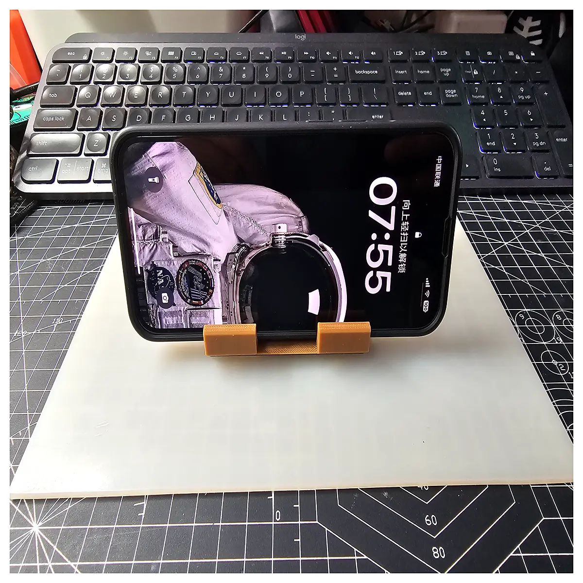 foldable mini phone desktop holder for tablet portable travel compact space saving grip