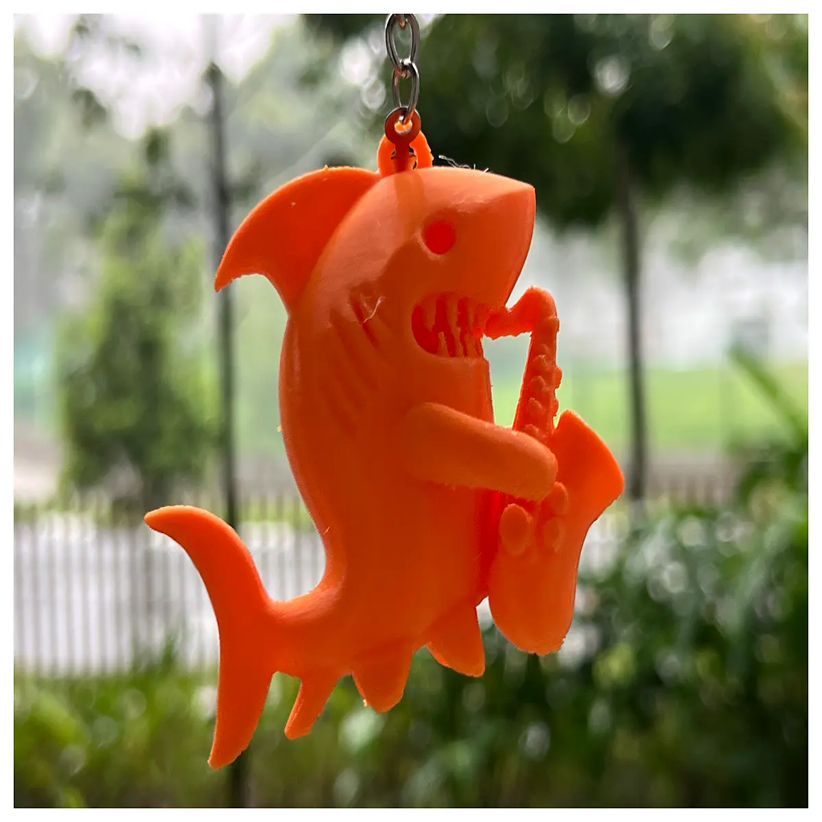 Shark Sax Keychains Music Lover Collectibles Saxophone Accessories Fun Decoration Musical Gifts Shark Shaped Charm