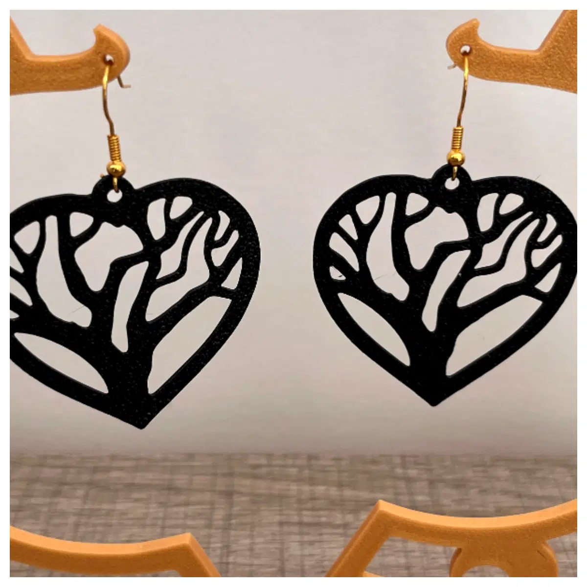 Tree of Life Ring Earrings Women s Elegant Leaf Earring Tree Decoration Jewelry Accessory Tree of Life