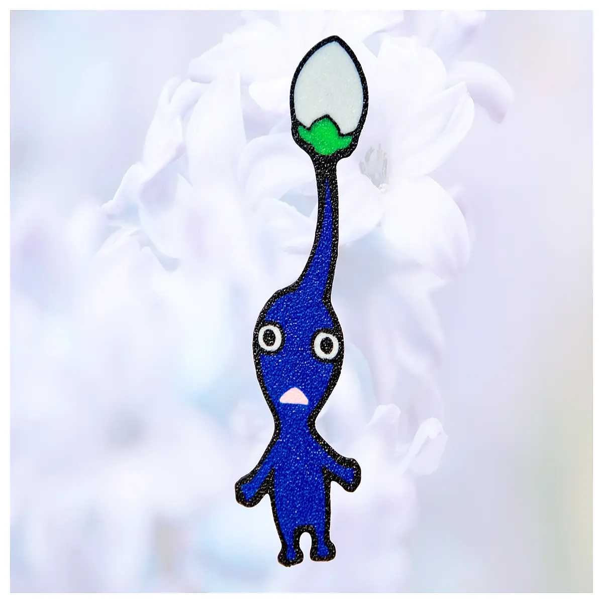 Picmin Blue Pin Game Accessory Character Decoration Collectible Prop Figure Collectible Blue Pin