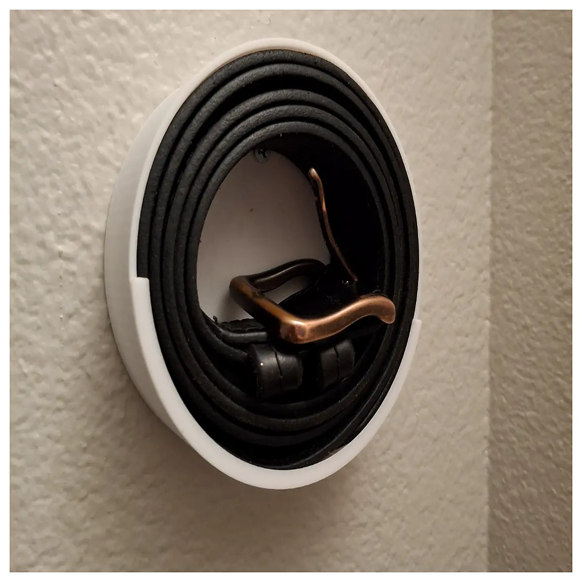 Belt Rack Wall Mounted Simple Hook Multi Belt Storage Wall Shoe Rack Home Organization Easy Belt Holder