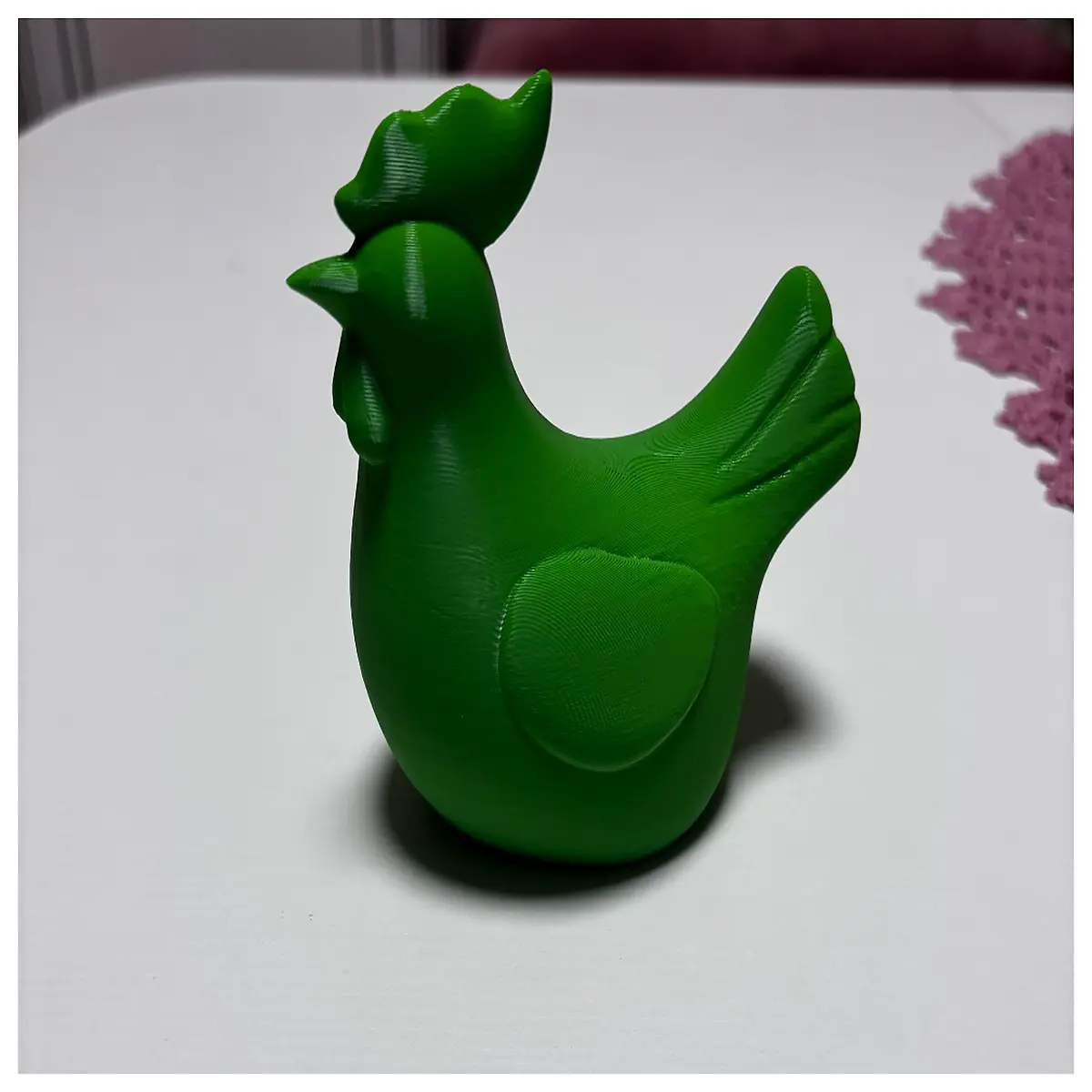 Easter Chicken Decorations Festive Decor Creative Ornament Easter Gift Rooster Decor Decoration Accessories