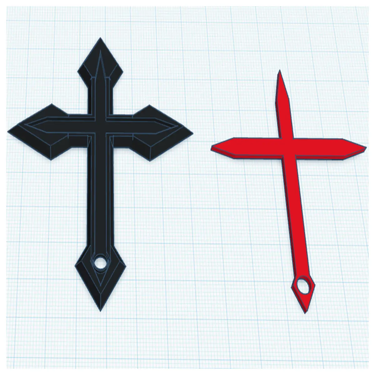 gothic demon cross pendant silver black goth jewelry occult symbol necklace for men women alternative style dark aesthetic
