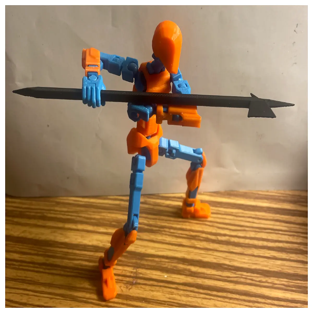 3D Printed Virtual 13 Inch Battle Model Combat Toy Outdoor Survival Training Model Patch Accessories Parts