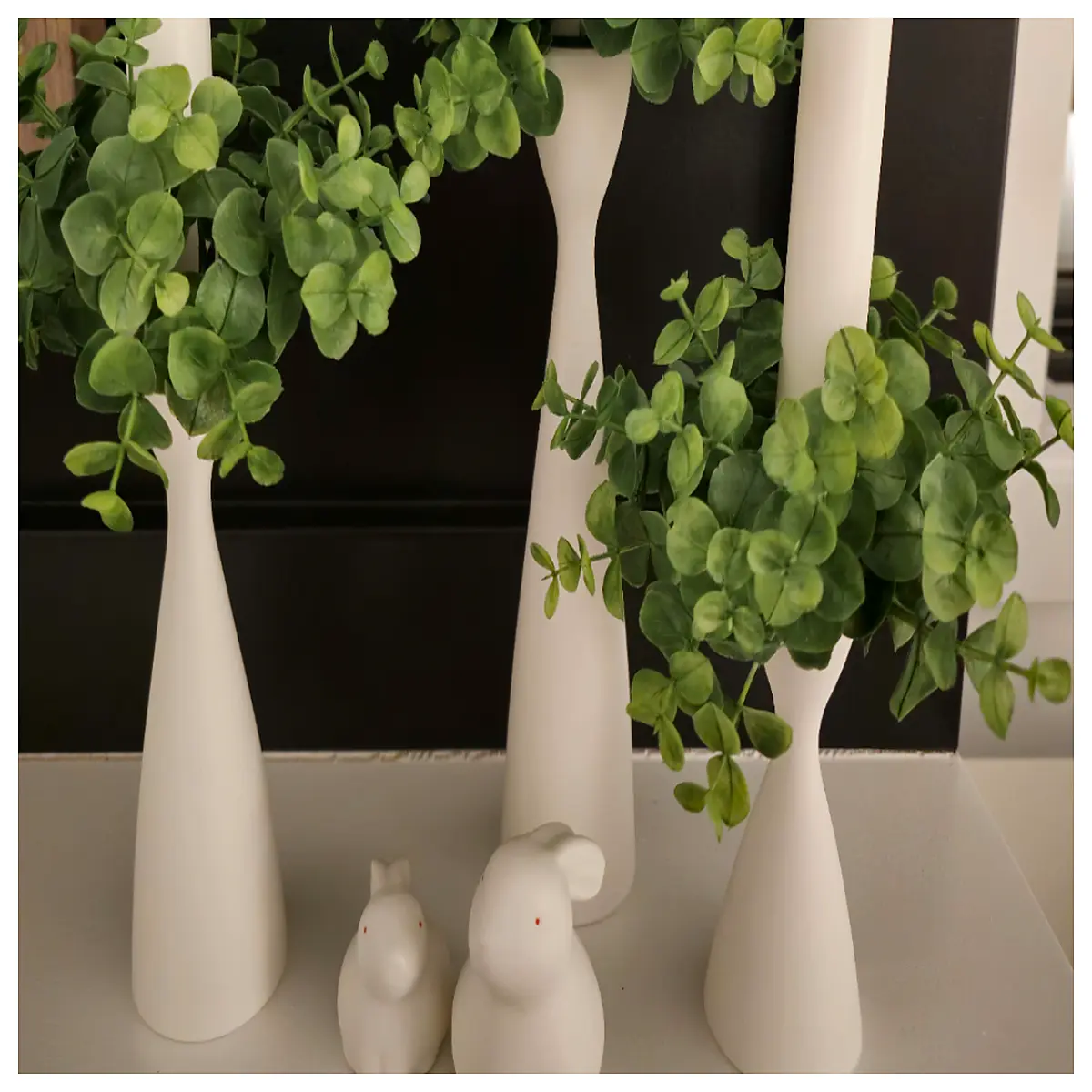 scandinavian candle holder minimalist nordic home decor table centerpiece modern white ceramic votive