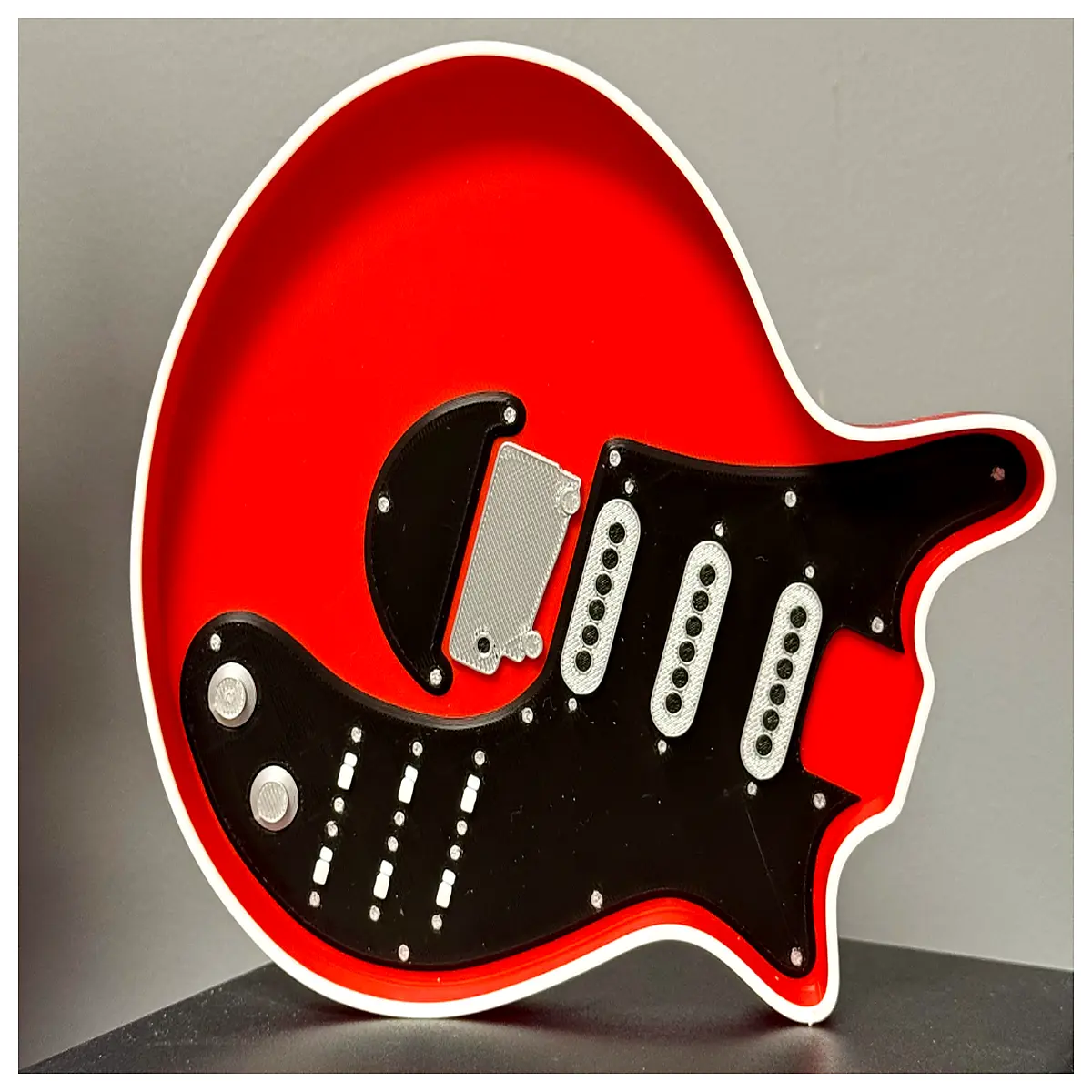 Brian May Guitar Coin Stand Red Copper Collectible Music Lover Essential Guitar Accessory Guitar Support
