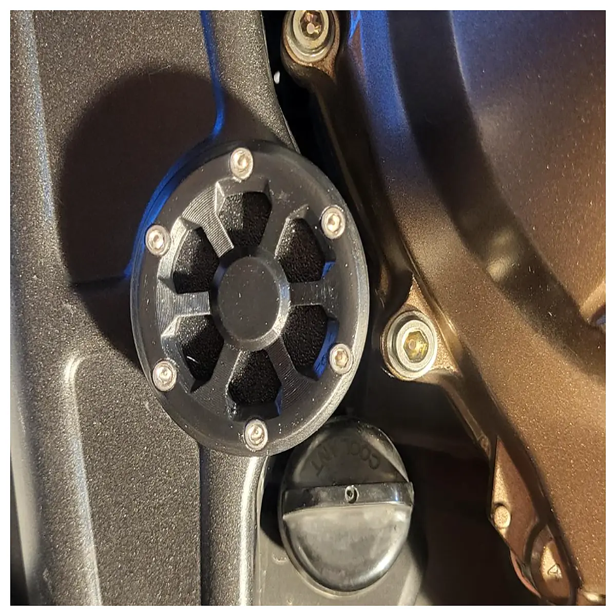 CB650R Frame Cover Protector Motorcycle Parts Accessories Riding Modification Carbon Fiber Overlay