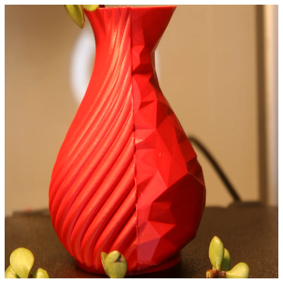 double sided vase for home decor two sided flower arrangement centerpiece modern geometric glass vessel for living room table