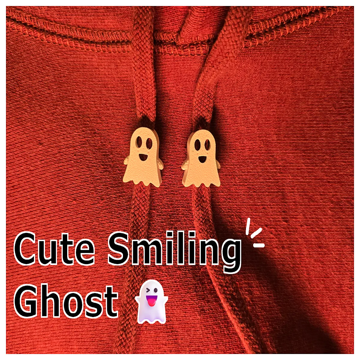 Cute Ghost Ornament Halloween Ghost Rope Costume Decoration Ghost Accessories Kids Halloween Festive Decoration