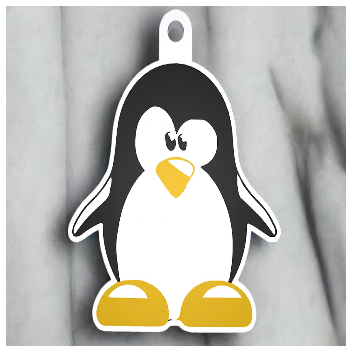 Penguin Keychain Cute Cartoon Animal Charm Tux Penguin Bookmark Student Gift Memorial Gift Keychains Accessories