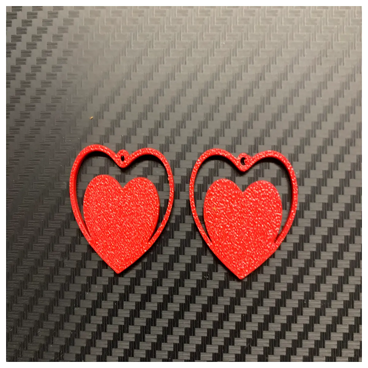 Shaped Earrings Women s Style Romantic Love Jewelry Dangle Earrings Girlfriend Sweet Cute