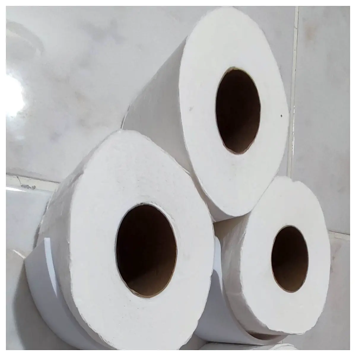 Wall Mounted Toilet Paper Holder Bathroom Paper Dispenser Shelf Space Saving Holder for Toilet Paper Roll