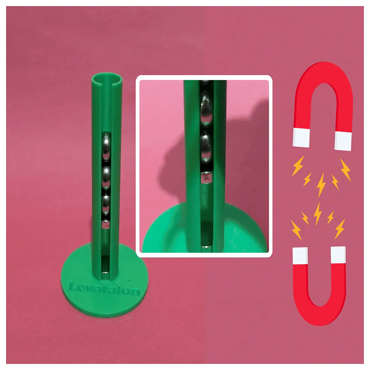 Magnetic Levitation Demo Model Science Floating Magnet Accessories Levitation Set Components