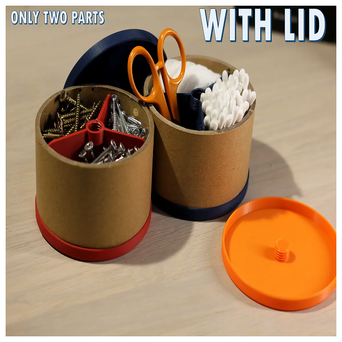 Cable Spool Organizer Box Wire Winding Storage Container Box Electronics Storage Home Office Protection