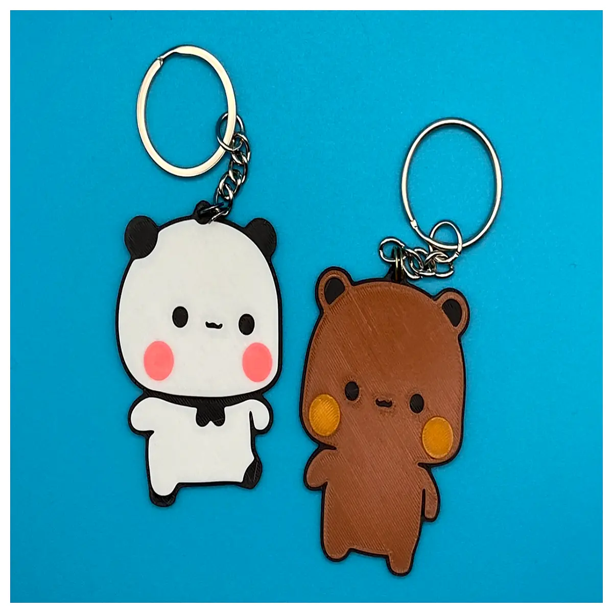 Bubu Dudu Keychains Car Decoration Hanging Accessories Car Parts Keychains Memorial Gifts Auto Accessories