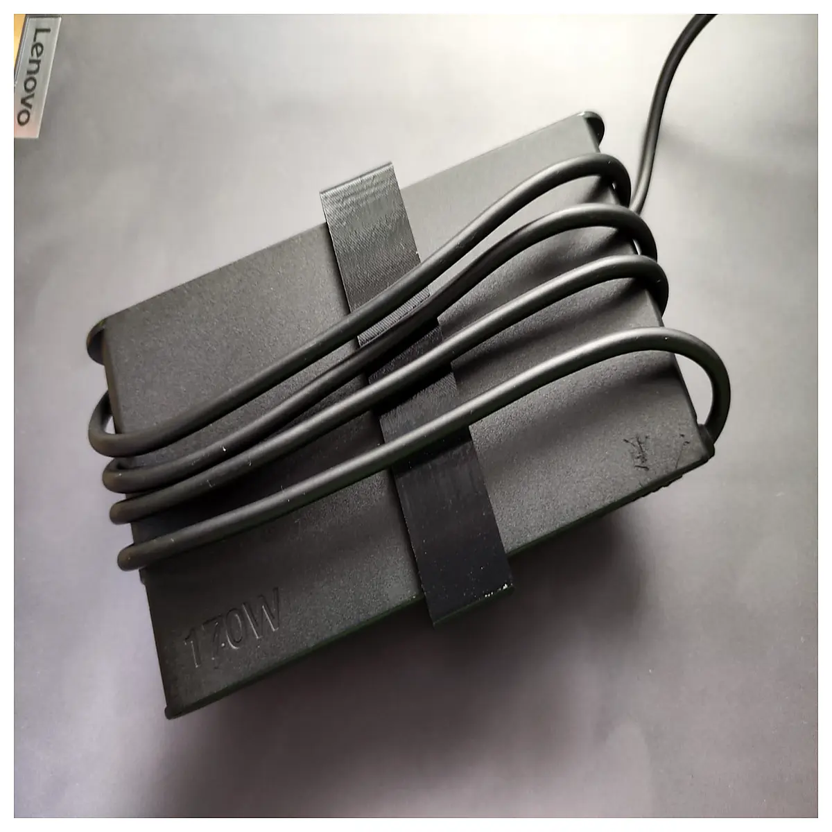 170w gan charger cable management organizer clip tidy holder for power brick cord storage