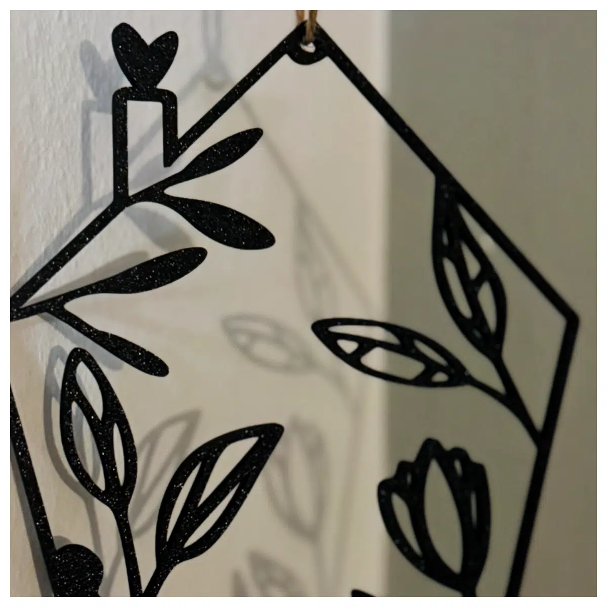 Floral Wall Decor Hanging Flower Ornament Indoor Garden Hanging Plants Living Room Decoration Plant Hanger Accessories