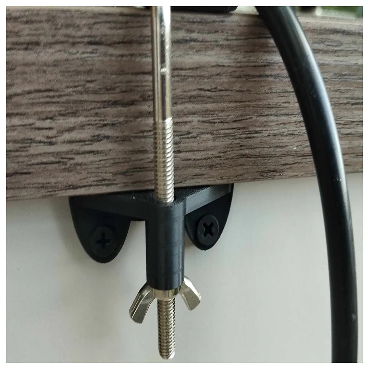duty multi outlet wall hook organizer for power strips and cables
