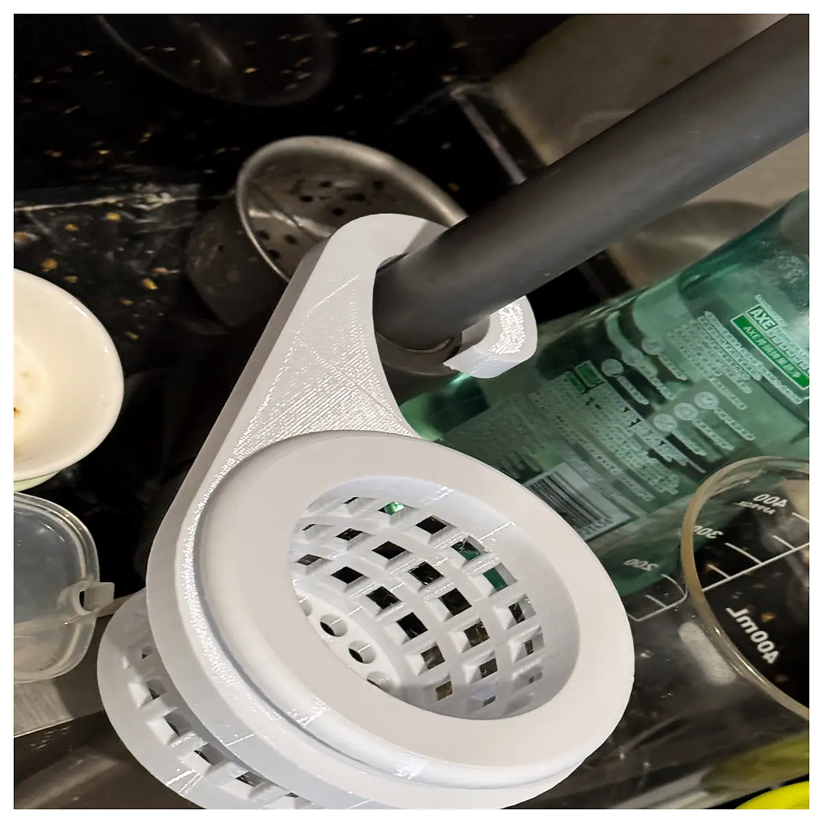kitchen sink strainer basket drain hair catcher filter for garbage disposal prevention stainless steel reusable
