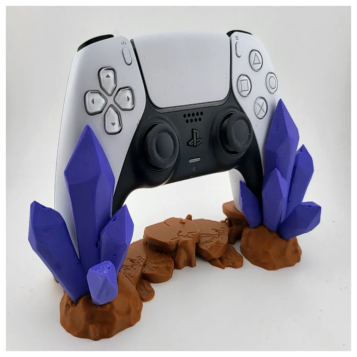 ps5 controller holder dock charging station clear acrylic shelf for dualsense