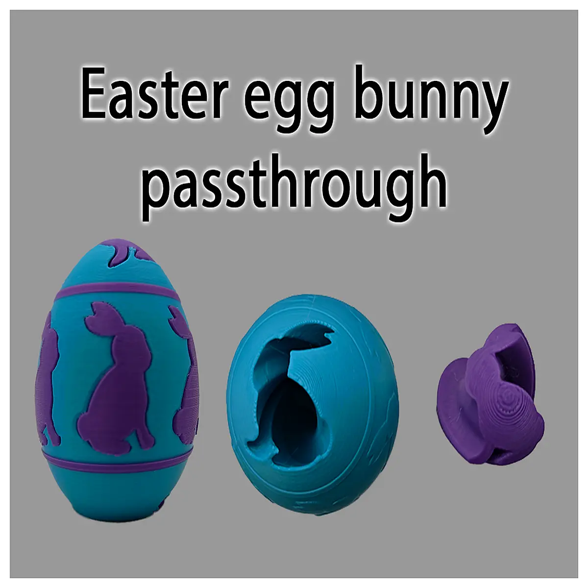 plastic bunny egg topper for cake decoration easter table centerpiece party supplies