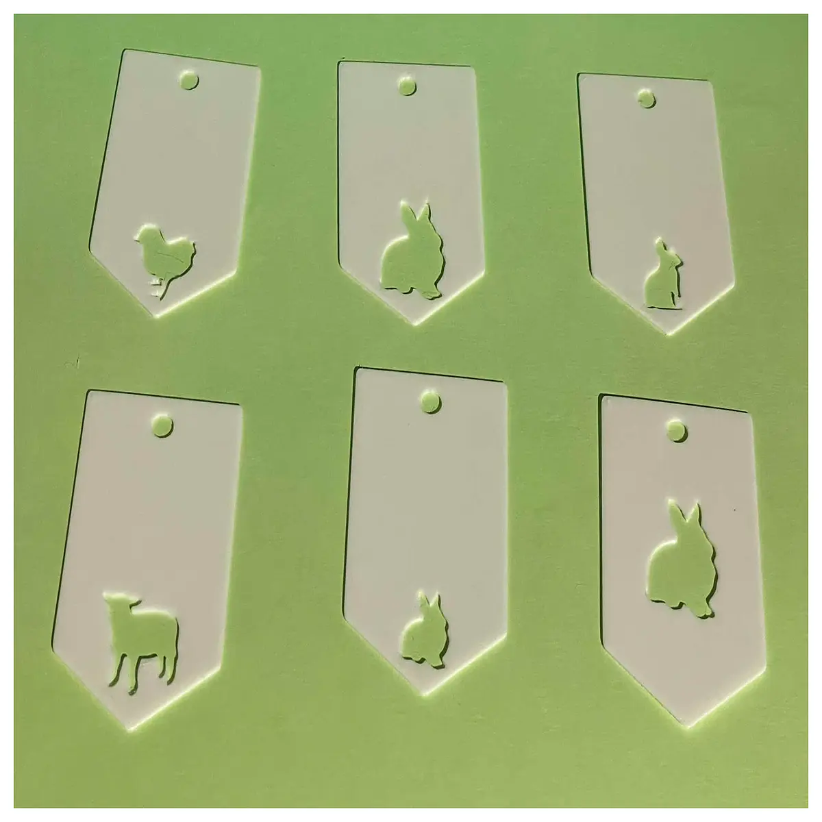 easter bunny basket tags printable diy cute animal hang tags for egg hunts party favors kids crafts