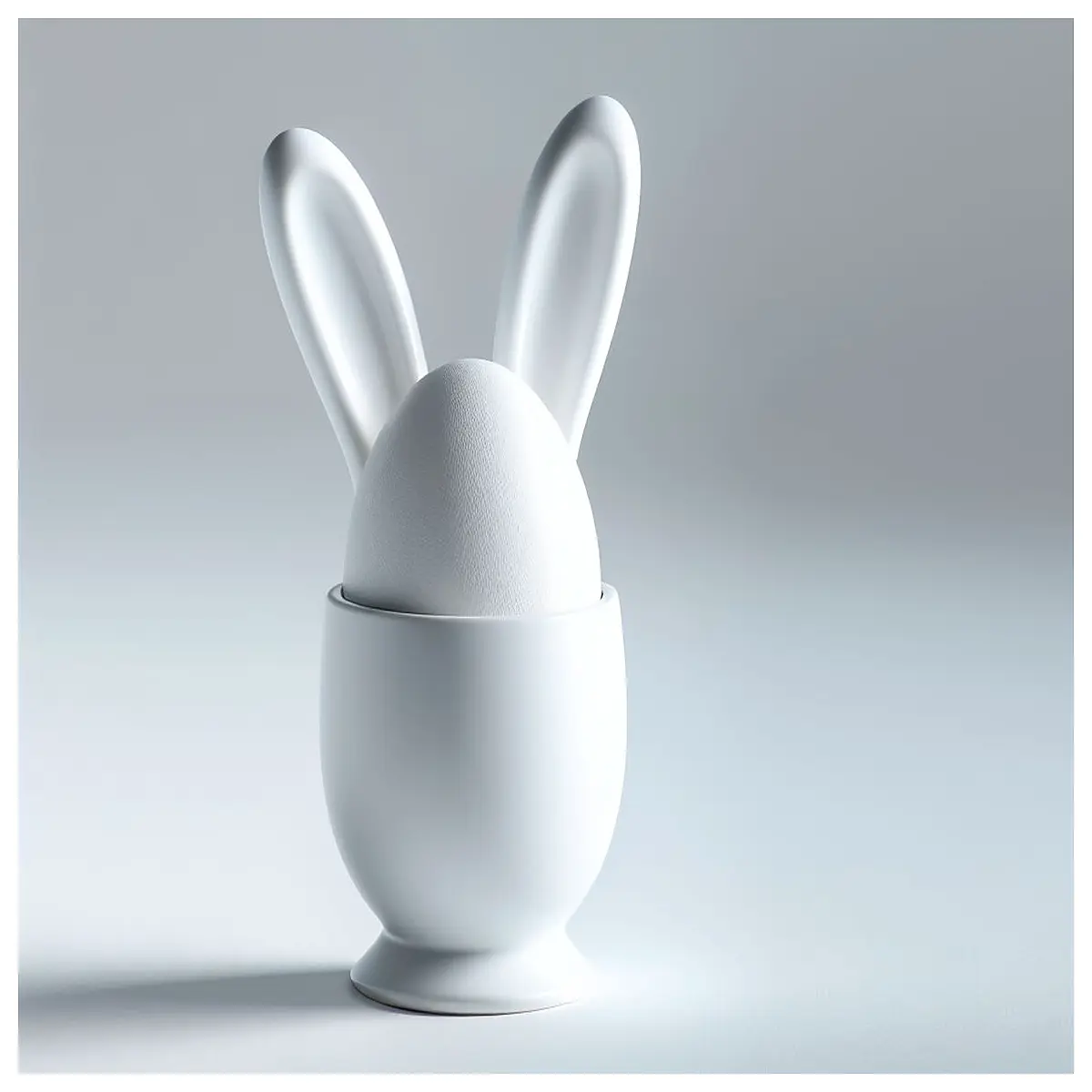 cute bunny ear egg carton for kids breakfast safe plastic storage tray cute kitchen organizer