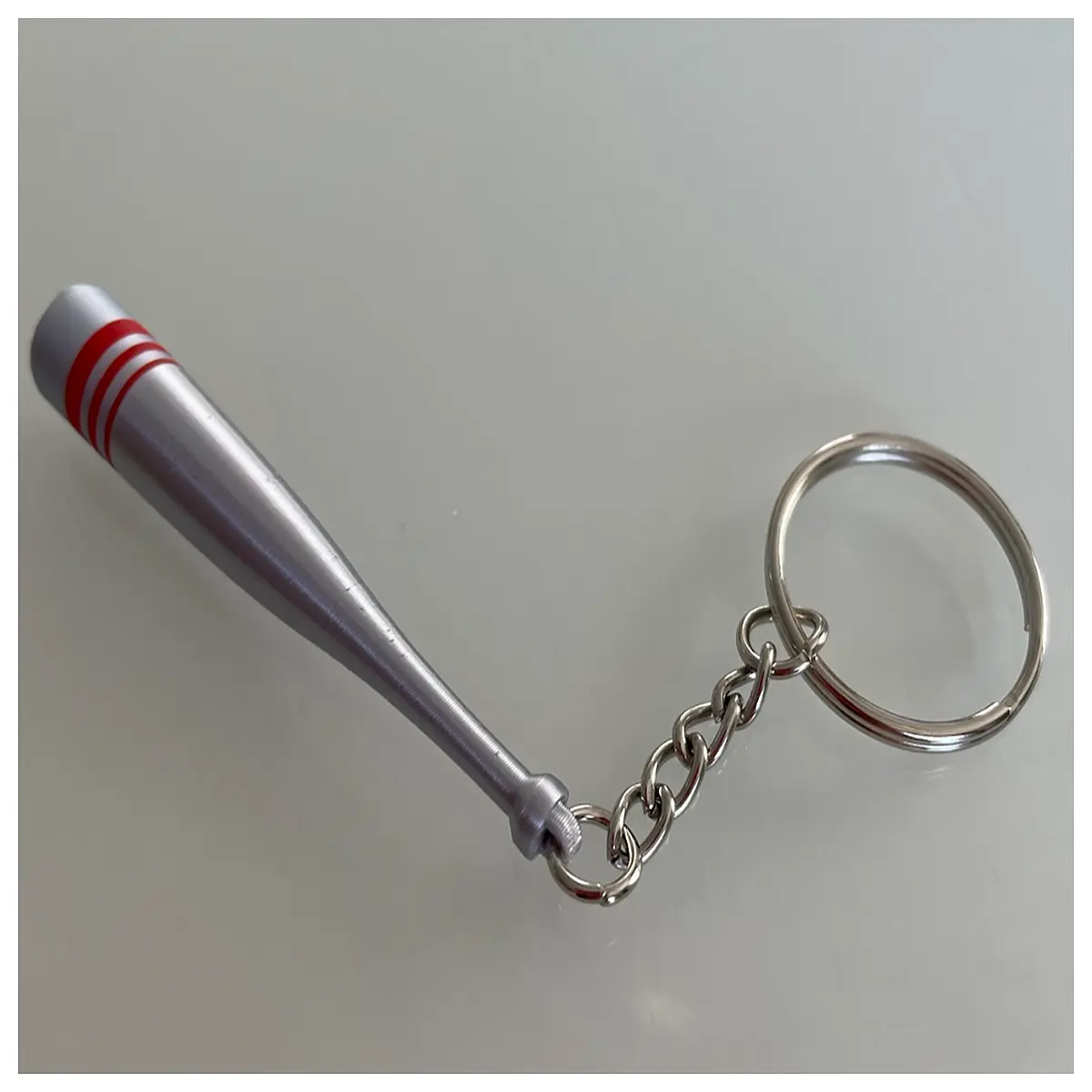 Baseball Keychain Sports Keychains Baseball Bat Accessories Keyring Decoration Baseball Gear