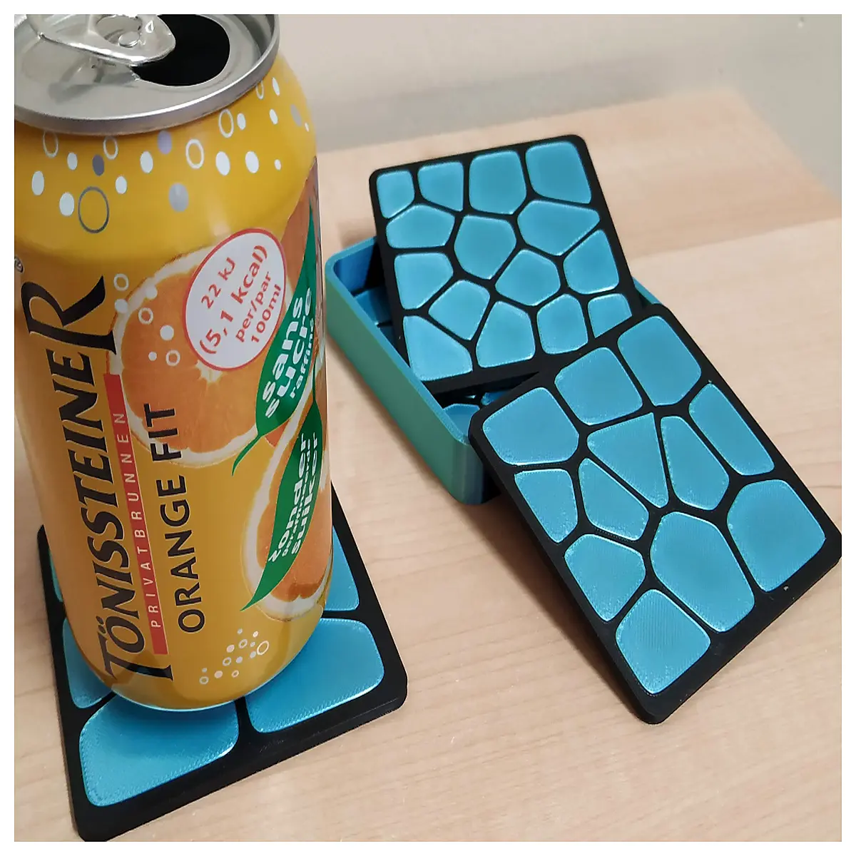 Wine Stand Coasters Set Ceramic Drink Mats with Holder Table Protection Coffee Tea Mat
