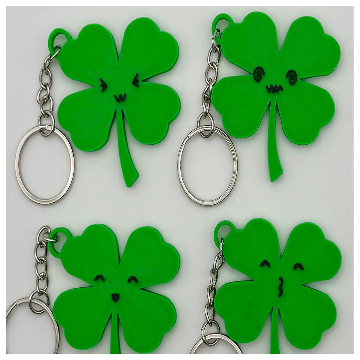 Cute Charm Keychain Plant Decoration Lucky Charm Gift Student Minimalist Design Small Fresh Style
