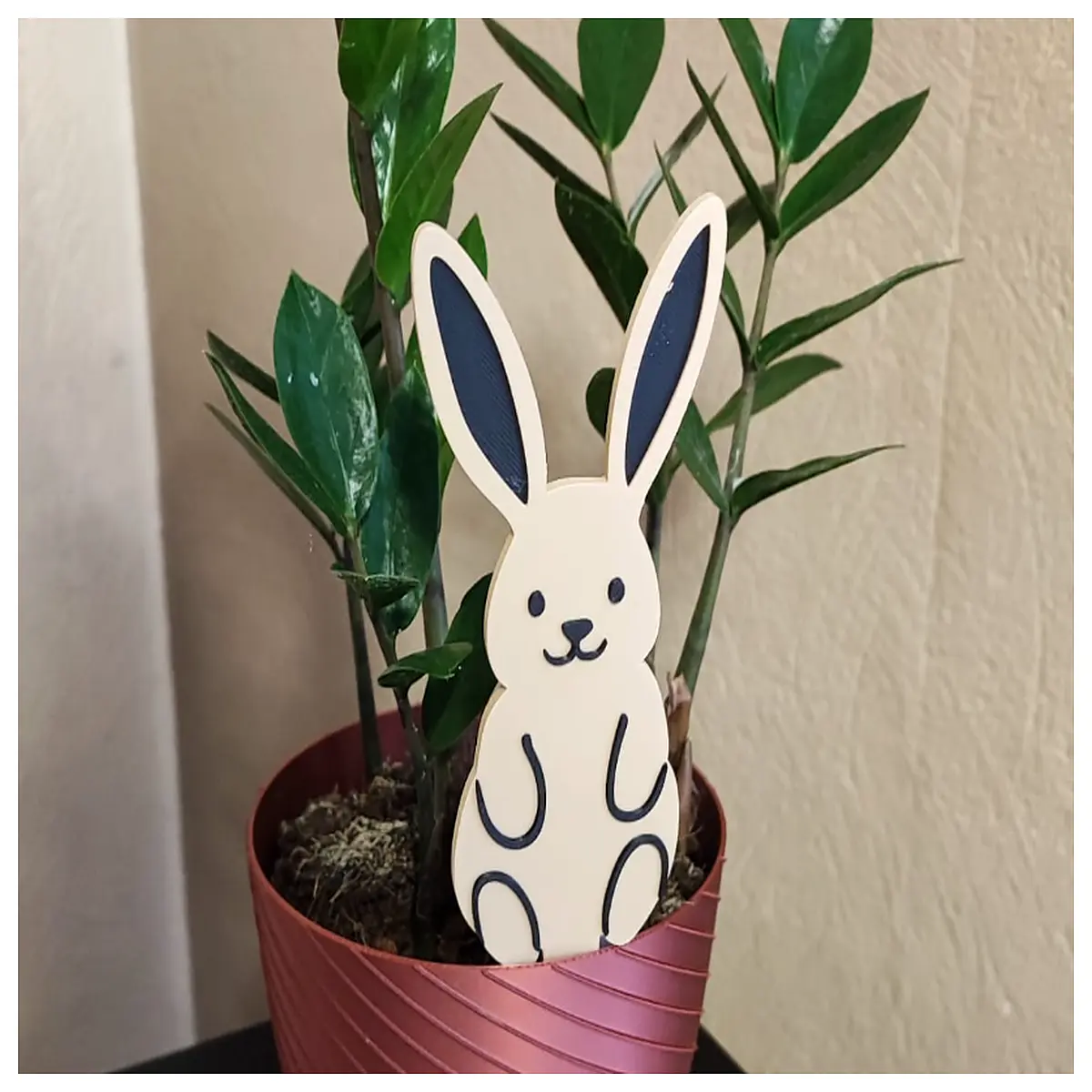 Easter Bunny Flower Pot Decorations Easter Decor Festive Planters Bunny Figurine Easter Gift Spring Decorations