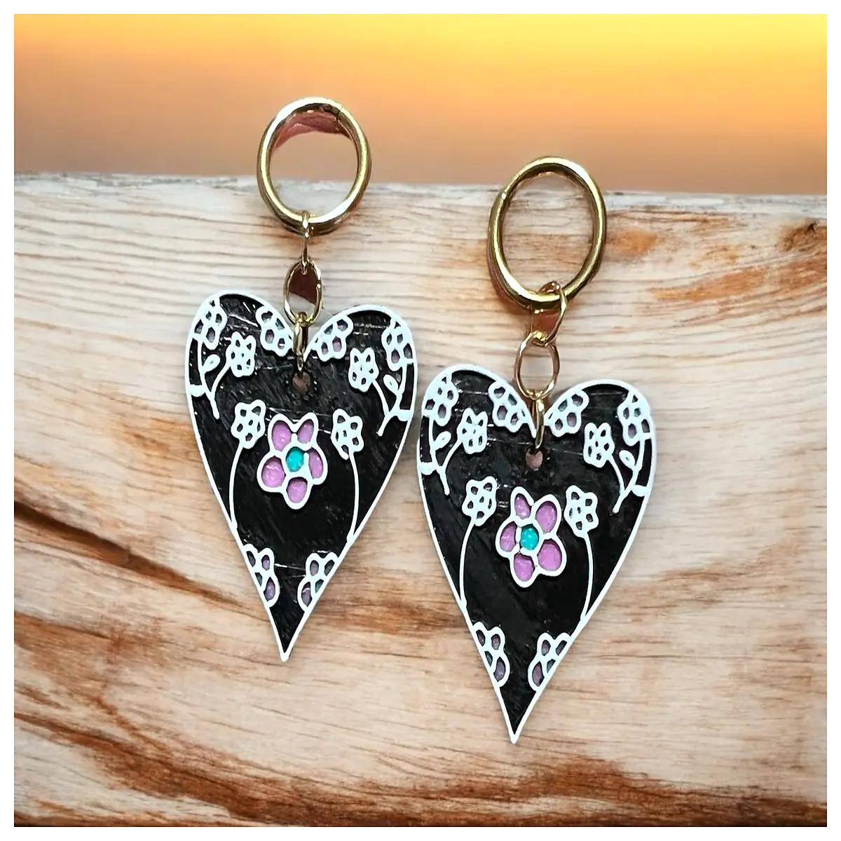 Shaped Earrings Women s Floral Earring Jewelry Girlfriend Best Friend