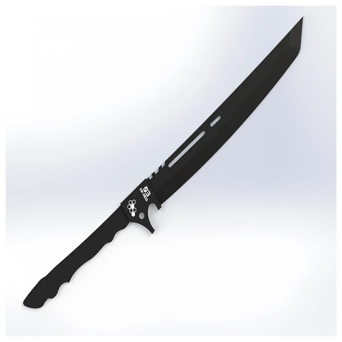 Hunter 8 Sword SW 2033 No Hardware Blade Repair Tool Replacement Parts Blade Accessories