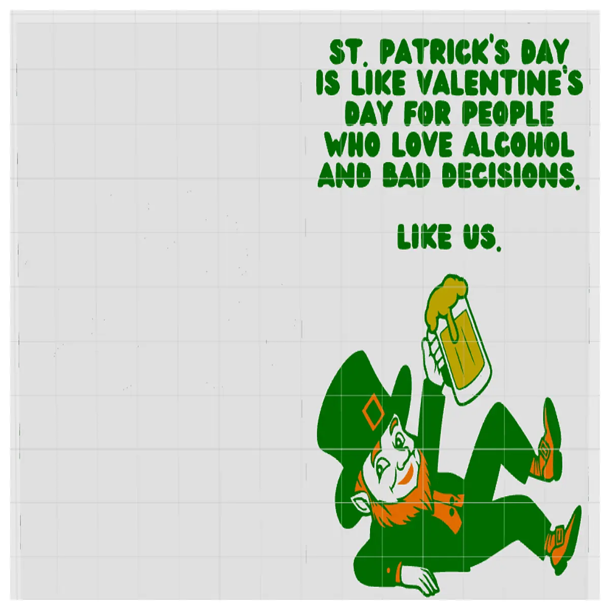 Foldable St Patrick s Day Card Folding Card Holiday Greeting Party Decor St Patrick s Day Gift