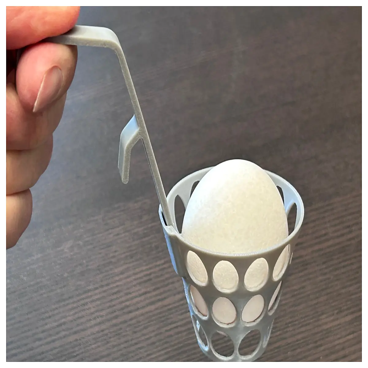 easter egg dyeing with plastic basket for kids spring craft activity