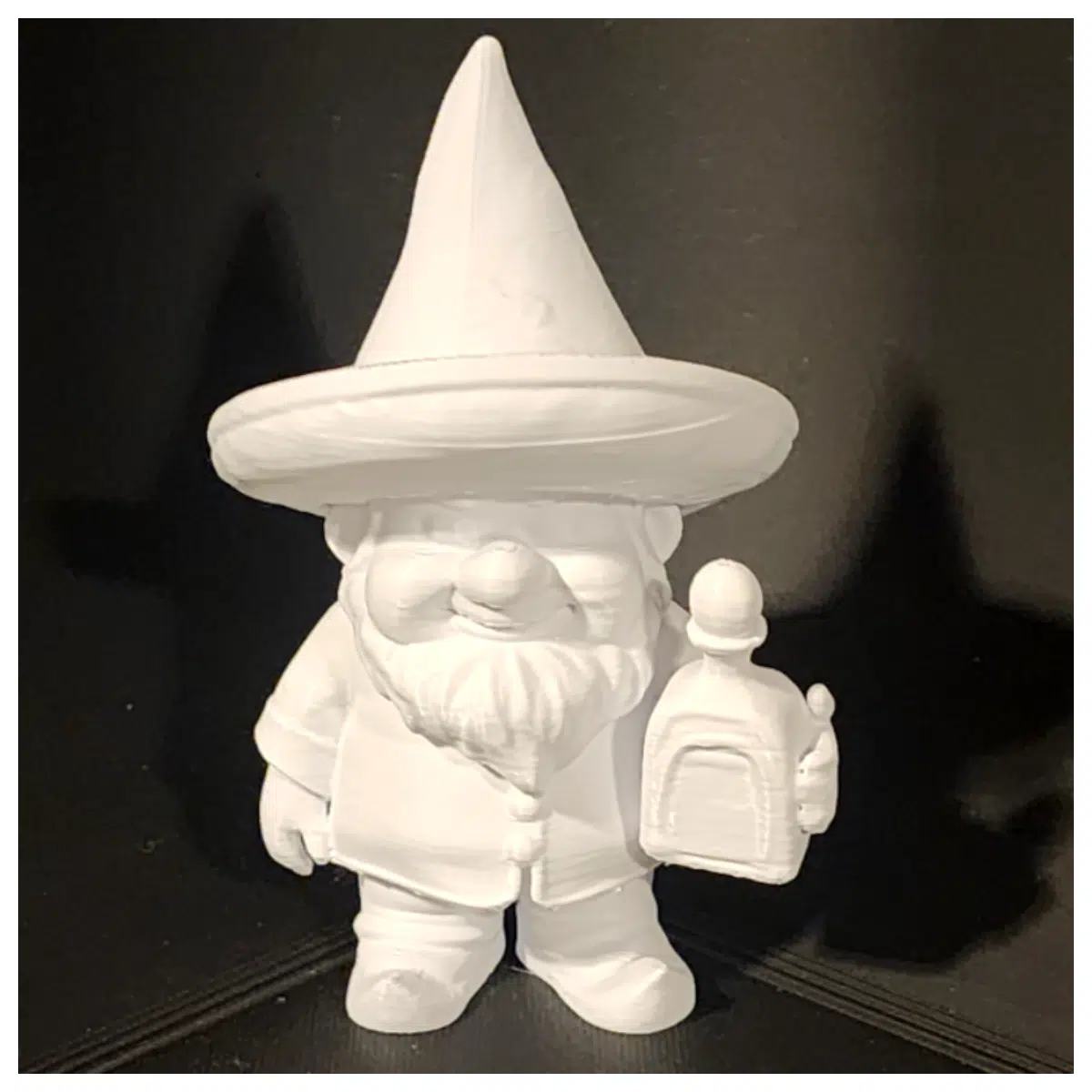 garden gnome holding bottle funny lawn ornament novelty decor