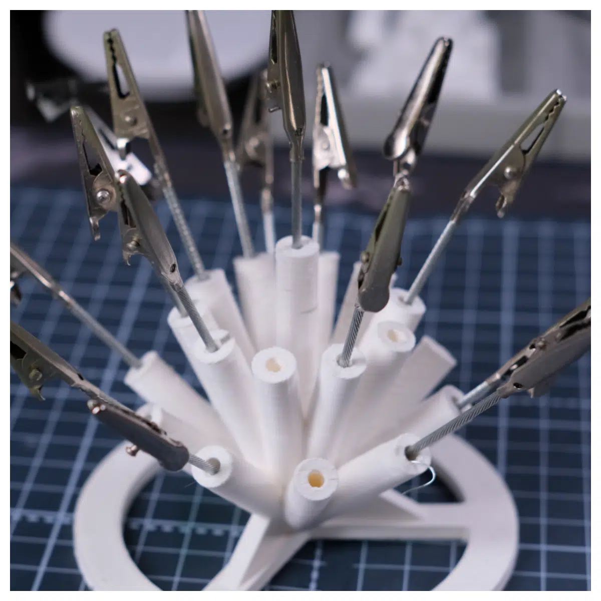 Expandable Booth Fixture Support Stand Booth Clamps Spraying Fixture Support Spraying Equipment Support Painting Tool Mounting Stand