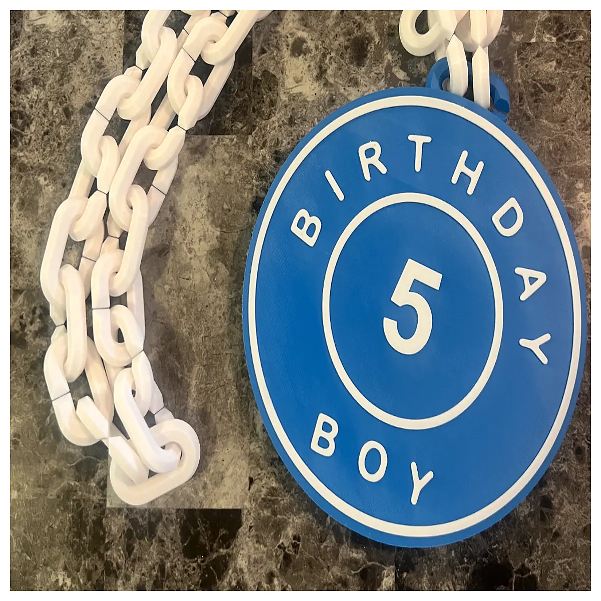 Birthday Boy Necklace Gift Personalized Chain Bracelet Father Son Gift Anniversary Present Keepsake Jewelry