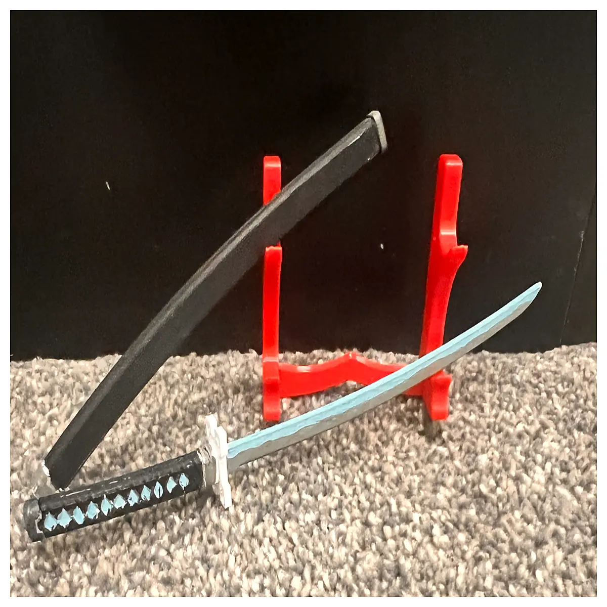 Samurai Sword Display Stand Blade Storage Rack Home Display Collection Showcase Sword Accessories Stand