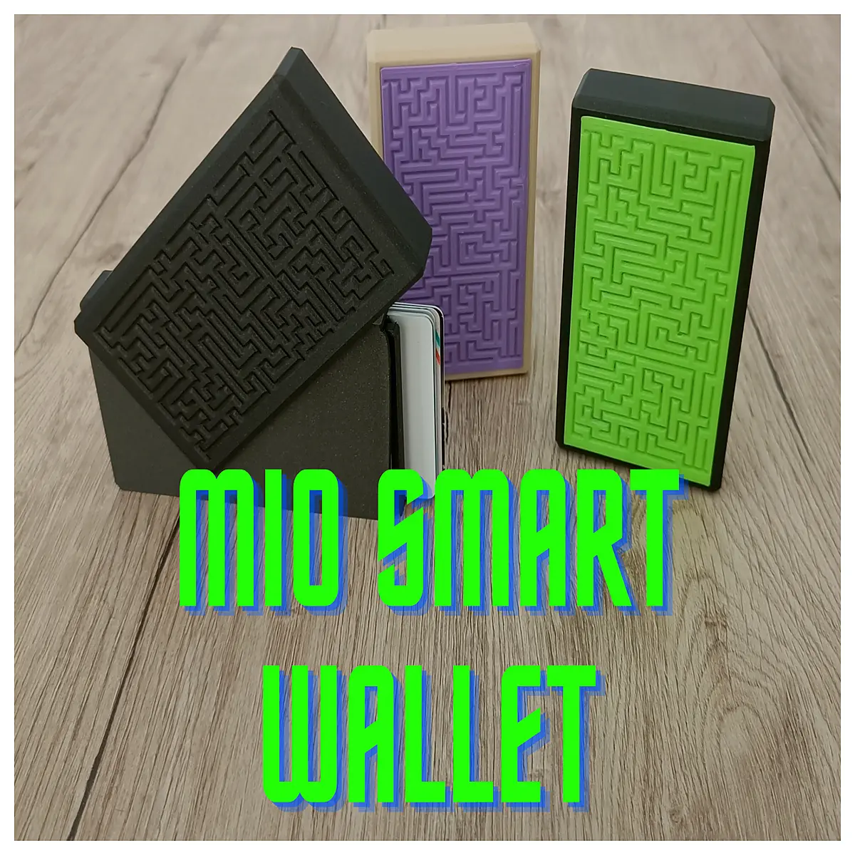 minimalist rfid blocking slim wallet with cash slot and card holder for men women