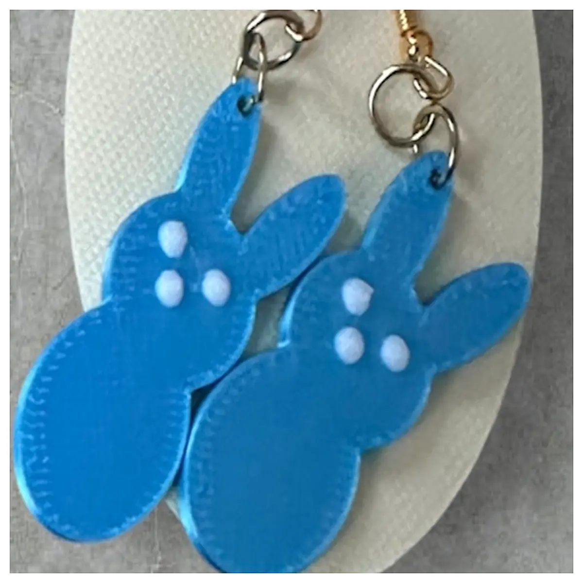 cute bunny ear egg drop earrings for women kawaii animal stud jewelry playful rabbit design fashion accessories