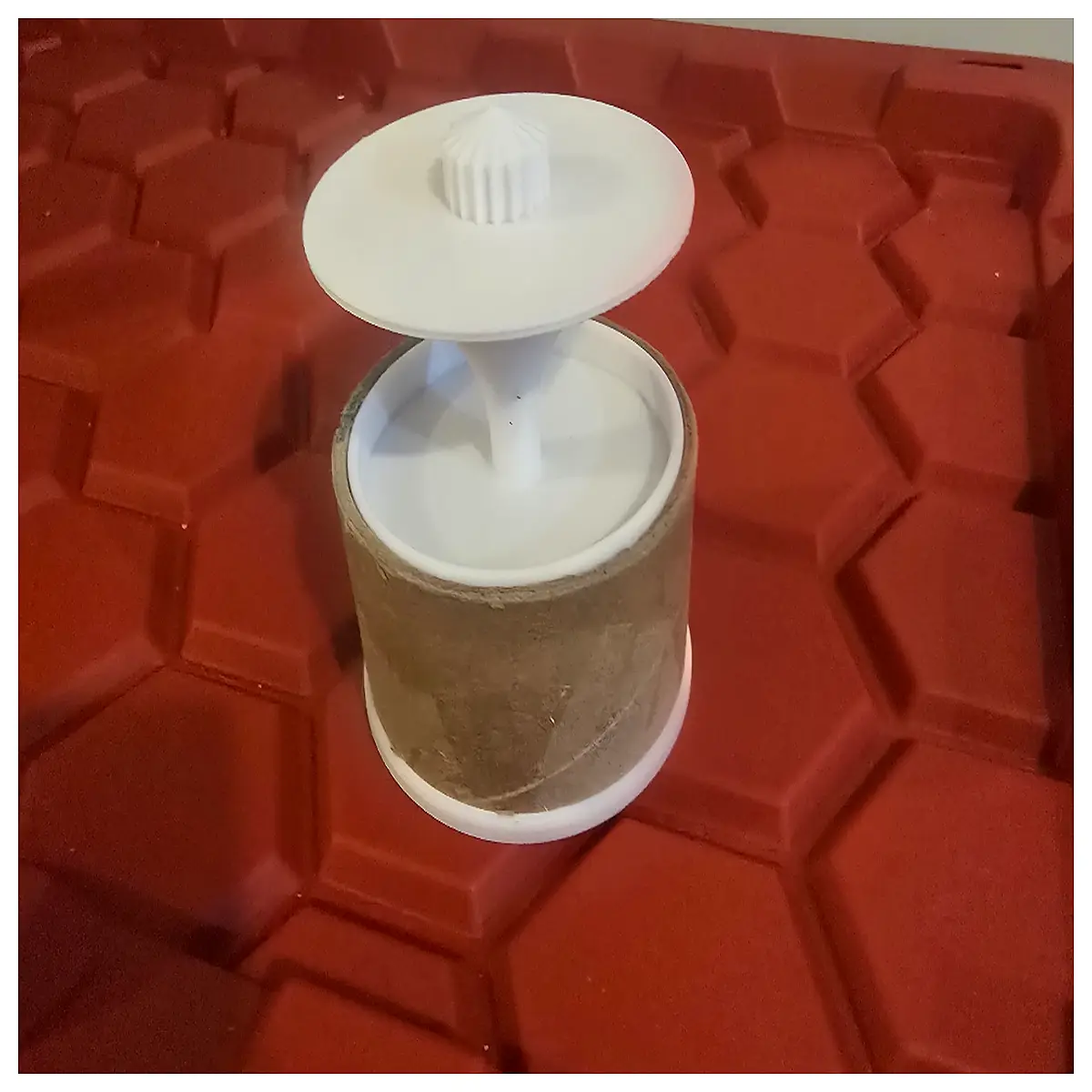 spool holder organizer rotating for thread sewing craft storage desktop