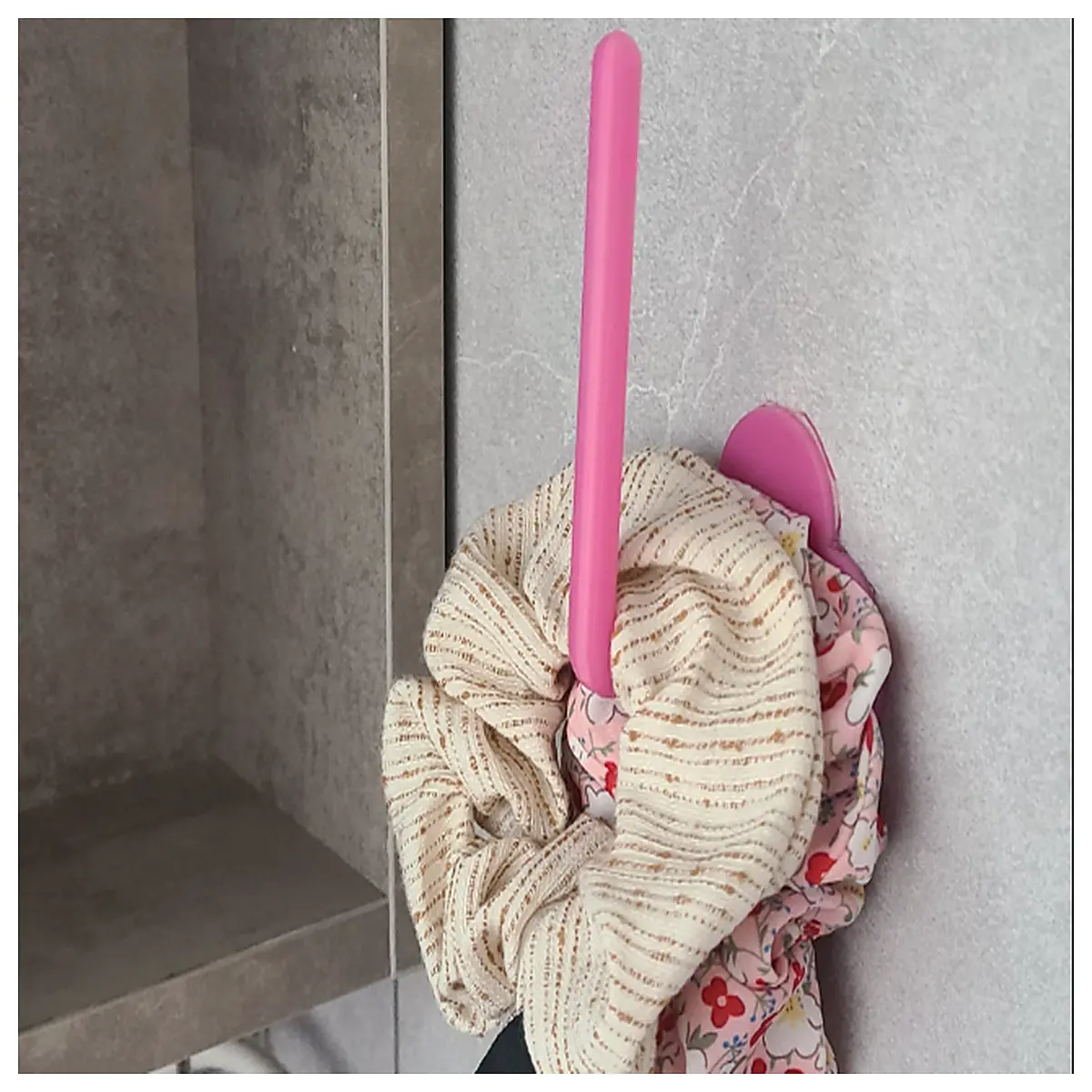adhesive hair tie hooks for wall organizer no drill nail holder storage bathroom bedroom decor