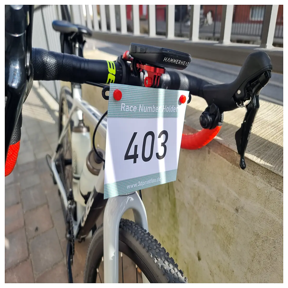 Race Number Holder Off Road Bike Number Plate Gravel Road Race Number Plate Support Cycling Number Plate Mounting Bracket