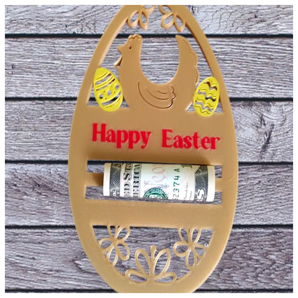 egg shaped wallet gift card holder money envelope for birthday anniversary surprise present