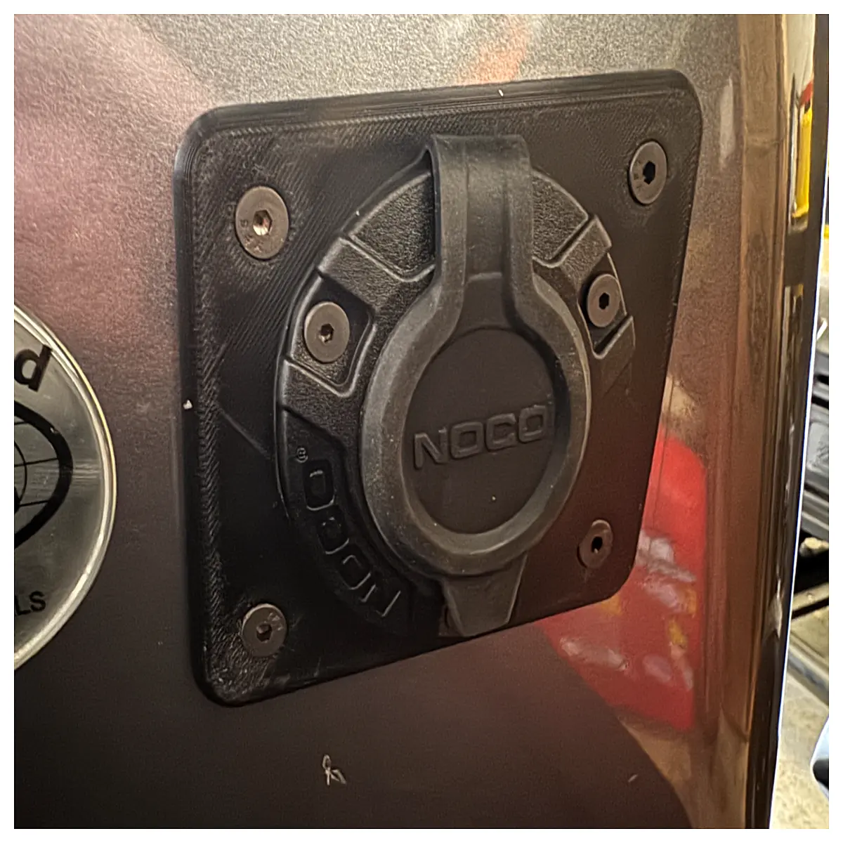 EZGO TXT Charging Port Cover Charging Port Lid Replacement Battery Accessory TXT Port Shield