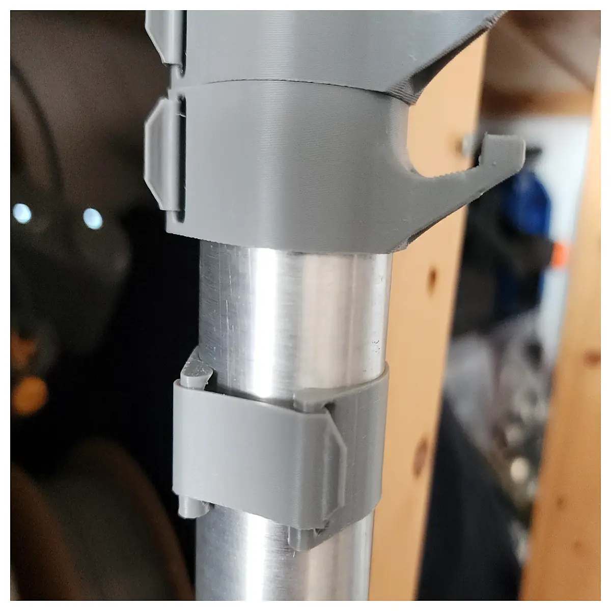duty pipe wall mount bracket with backplate for bathroom towel rack and kitchen storage organization hardware
